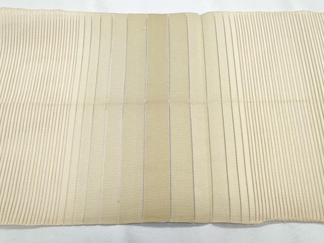 平和屋着物*夏物 西陣 川島織物 八寸名古屋帯 絽綴れ 横段文 正絹 逸品 CABH8247fb