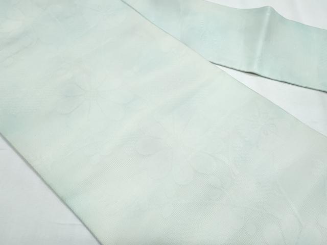 平和屋着物*夏物 九寸名古屋帯 舞花文 正絹 逸品 CABH8248fb