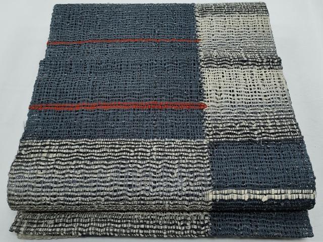 平和屋着物*夏物 八寸名古屋帯 幾何学文 正絹 逸品 CABH8268fb