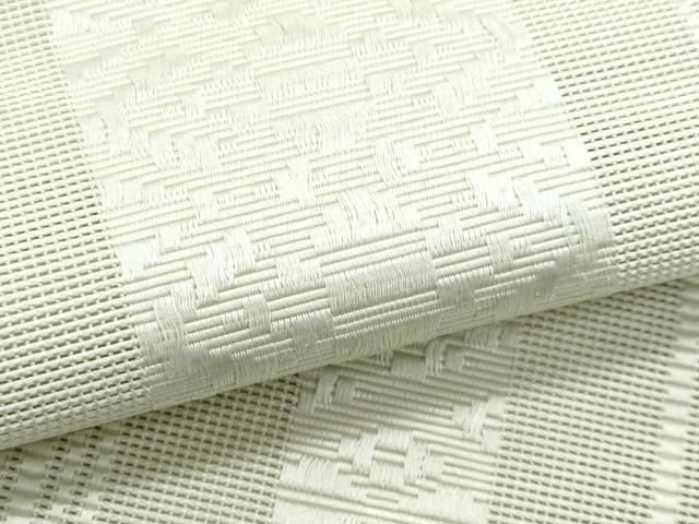 平和屋着物*夏物 本場筑前博多織 八寸名古屋帯 紗献上 若菜色 正絹 逸品 CABH8303fb