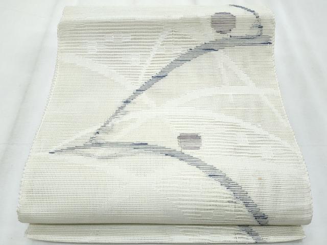 平和屋着物*夏物 八寸名古屋帯 絽綴れ 露芝文 CABH8326fb