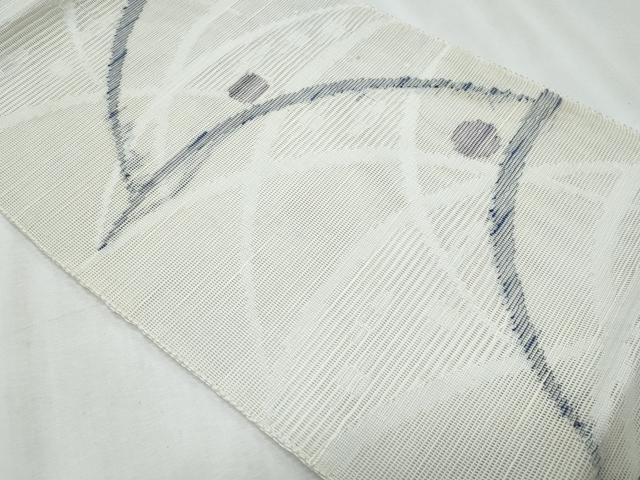 平和屋着物*夏物 八寸名古屋帯 絽綴れ 露芝文 CABH8326fb