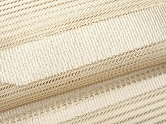 平和屋着物*夏物 八寸名古屋帯 絽綴れ 横段文 正絹 逸品 CABH8346fb