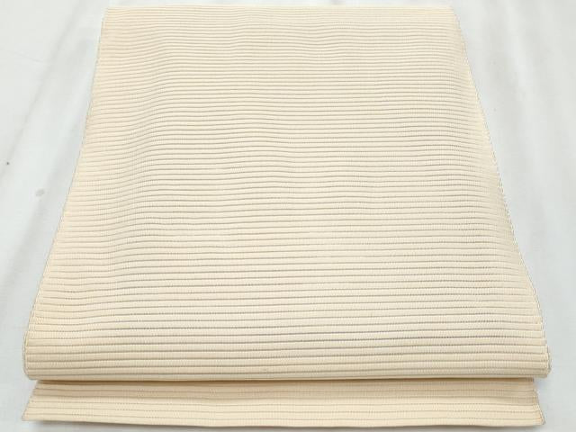 平和屋着物*夏物 八寸名古屋帯 絽綴れ 灰梅色 正絹 逸品 CABH8350fb