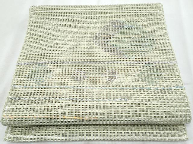 平和屋着物*夏物 八寸名古屋帯 羅 抽象文 正絹 逸品 CABH8367fb