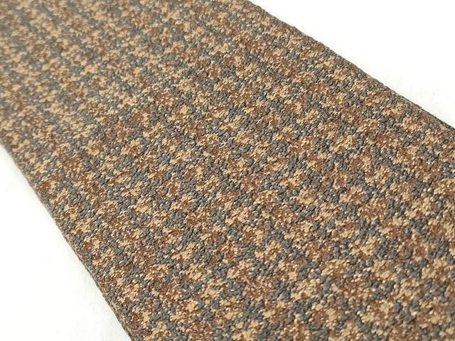 平和屋着物◎男性 角帯 変わり格子 正絹 逸品 CABH8588qe