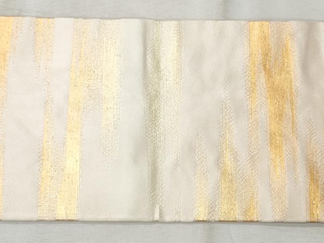 平和屋着物◎九寸名古屋帯 霞文 正絹 逸品 CABH8620qe