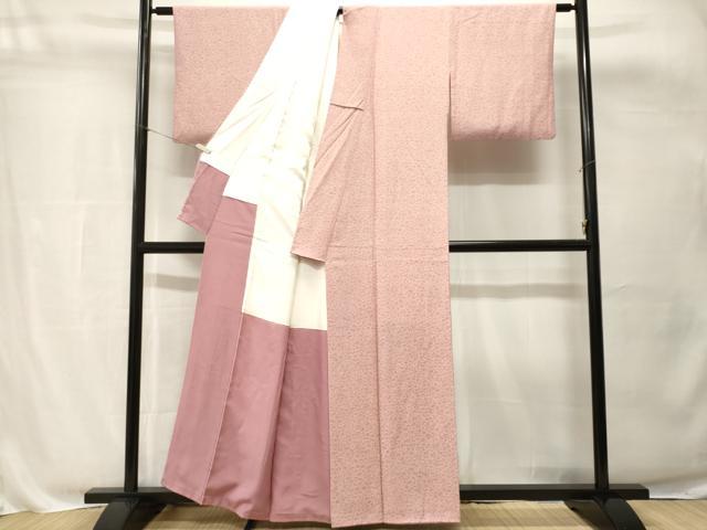 平和屋着物■上質な小紋 石畳文 正絹 逸品 CABH8819ev