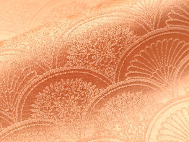 平和屋着物■上質な小紋 青海波花文 暈し染め 正絹 逸品 CABH8843ev