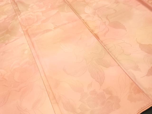 平和屋着物■上質な小紋 草花文 暈し染め 正絹 逸品 CABH8921ev