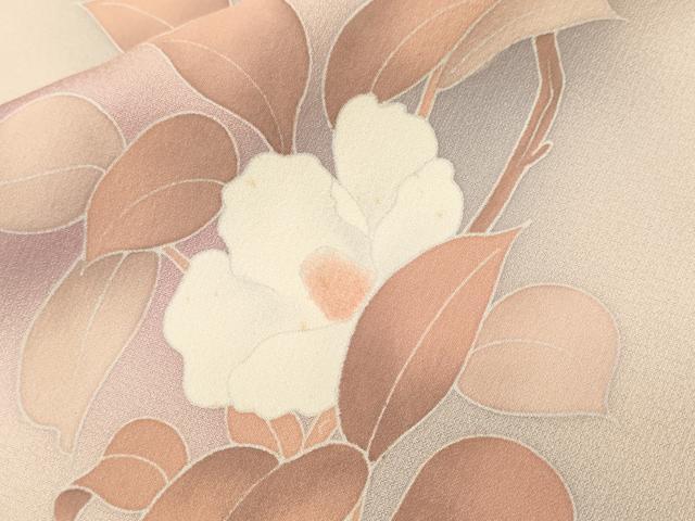 平和屋着物■訪問着 枝花文 暈し染め 正絹 逸品 CABH8922ev