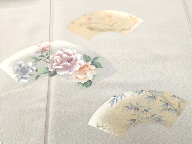 平和屋着物■豪華色留 道長地紙花文 暈し染め 正絹 逸品 CABH8930ev