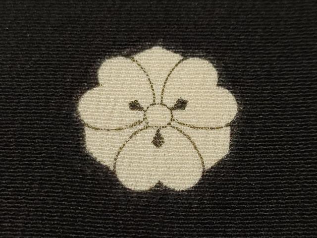平和屋着物■豪華黒留袖 刺繍 屏風鳳凰花文 暈し染め 金彩 正絹 逸品 CABH8964ev