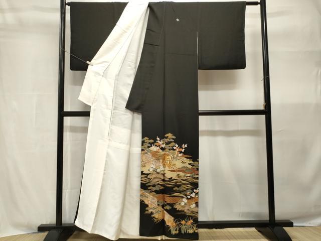 平和屋着物■豪華振袖 作家物 松竹梅御所車文 金彩 正絹 逸品 CABH9041ev