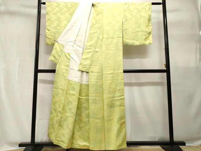 平和屋着物■色留訪問着 霞文 青海波文 正絹 逸品 CABH9071ev
