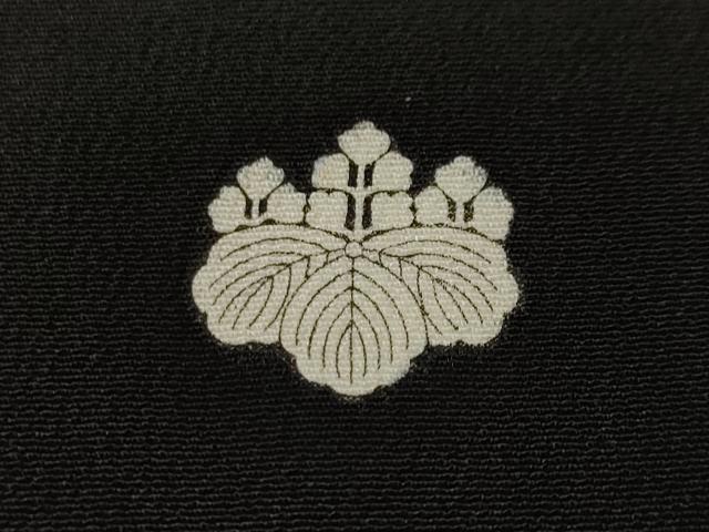 平和屋着物■豪華黒留袖 駒刺繍 芝草花文 金銀彩 正絹 逸品 CABH9117ev