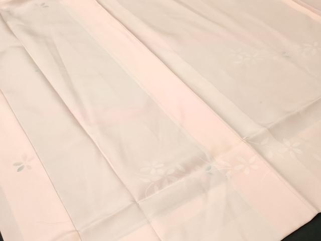 平和屋着物■長襦袢 袷 枝花文 暈し染め 正絹 逸品 CABH9138ev