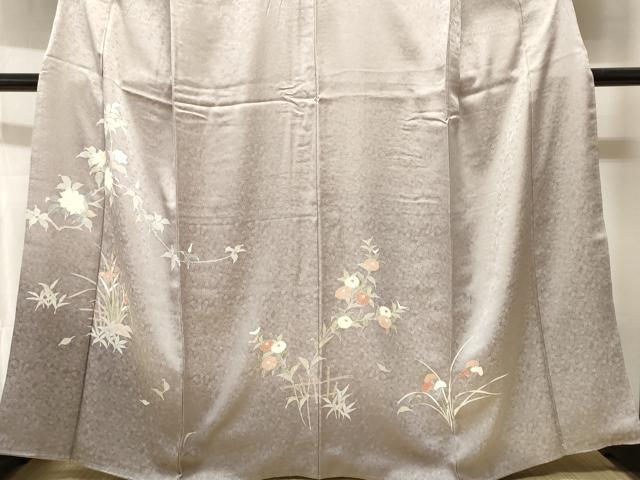 平和屋着物■訪問着 枝花文 暈し染め 正絹 逸品 CABH9154ev