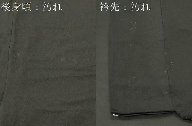 平和屋着物■豪華黒留袖 駒刺繍 雲取り吉祥宝尽し松文 金彩 正絹 逸品 CABH9179ev