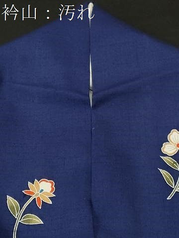 平和屋着物■訪問着 紬地 舞花文 金彩 正絹 逸品 CABH9194ev