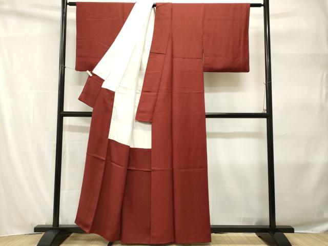 平和屋着物■江戸小紋 鮫小紋柄 檜垣地紋 正絹 逸品 CABH9195ev