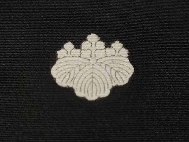 平和屋着物■豪華黒留袖 駒刺繍 扇面御所車飛鶴文 暈し染め 金彩 正絹 逸品 CABH9222ev