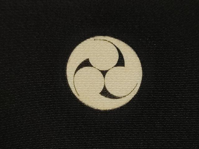 平和屋着物■豪華黒留袖 駒刺繍 浜松飛鶴花文 金彩 正絹 逸品 CABH9228ev