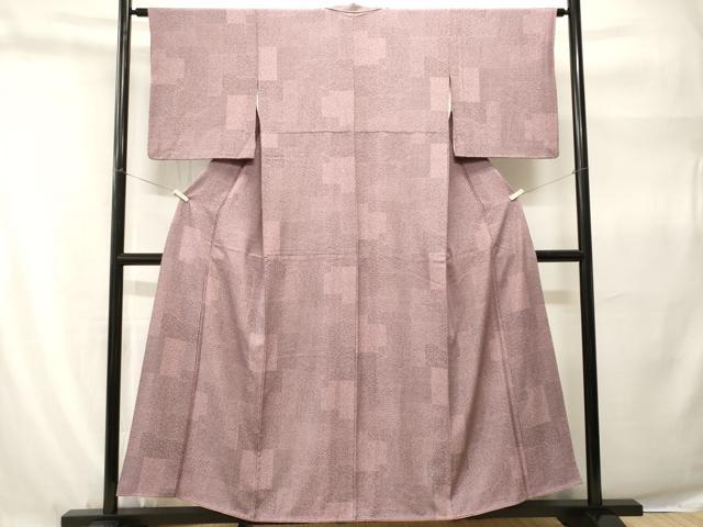 平和屋着物■江戸小紋 切嵌寄せ小紋柄 正絹 逸品 CABH9248ev