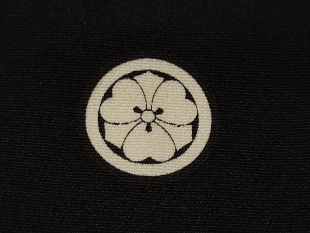 平和屋着物■豪華黒留袖 駒刺繍 御所車流水草花文 金彩 正絹 逸品 CABH9265ev
