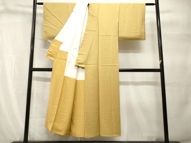 平和屋着物■本草木染作家 圓啓 江戸小紋 鮫小紋柄 正絹 逸品 CABH9266ev