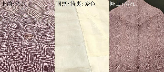 平和屋着物■江戸小紋 鮫小紋柄 正絹 逸品 CABH9375ev