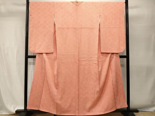 平和屋着物■大変加工の良い総絞り小紋 正絹 逸品 CABH9571ev
