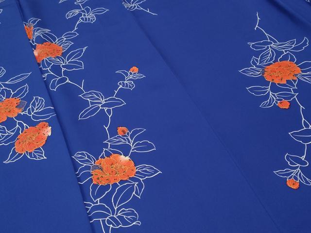 平和屋着物■上質な小紋 枝花文 金彩 正絹 逸品 未使用 CABH9580ev