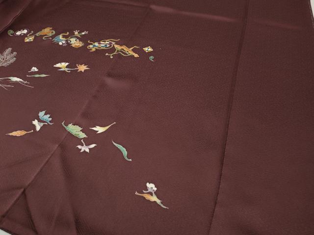 平和屋着物●訪問着 宝尽くし舞葉文 金彩 正絹 逸品 CABH9617ut