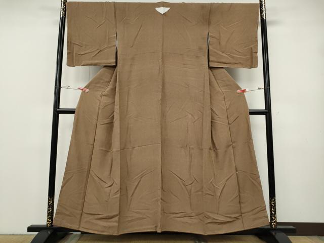 平和屋着物●伝統工芸士 廣瀬雄望 江戸小紋 鮫小紋柄 正絹 逸品 未使用 CABH9639ut