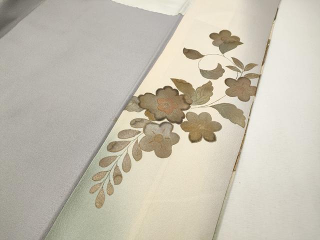 平和屋着物●訪問着 辻が花 暈し染め 金彩 正絹 逸品 CABH9655ut