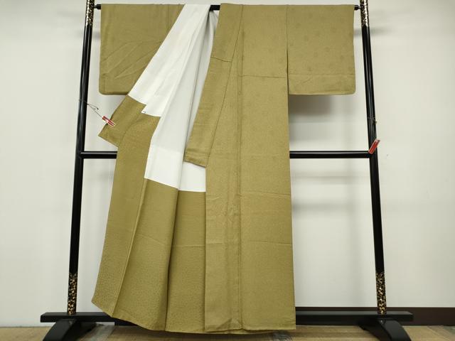 平和屋着物●染色の魔術師 染乃座・大久保玄才 そめのざ玄才 小紋 霞文 正絹 逸品 CABH9673ut