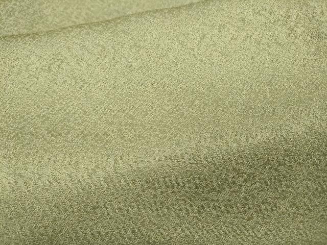 平和屋着物●上質な色無地 抹茶色 正絹 逸品 CABH9674ut