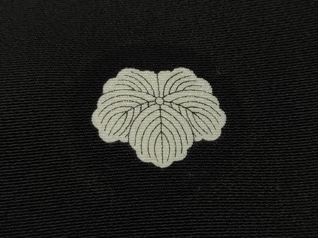 平和屋着物●豪華黒留袖 加賀特選 飛鶴風景草花文 暈し染め 正絹 逸品 CABH9715ut