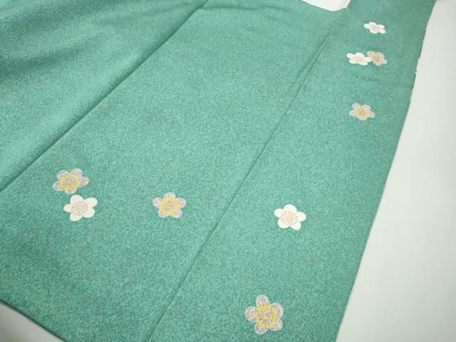 平和屋着物●京友禅の第一人者 松井青々 訪問着 駒刺繍 枝花文 金彩 正絹 逸品 CABH9717ut