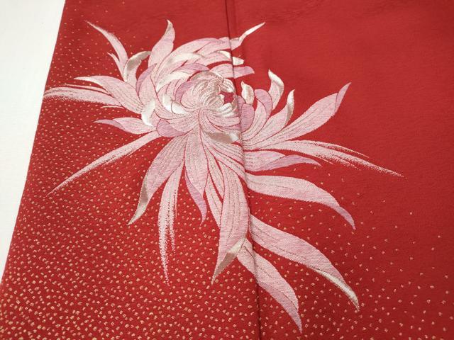 平和屋着物●ファッションデザイナー HIROKO KOSHINO コシノヒロコ 振袖 寿光織 乱菊 金銀糸 正絹 逸品 CABH9738ut