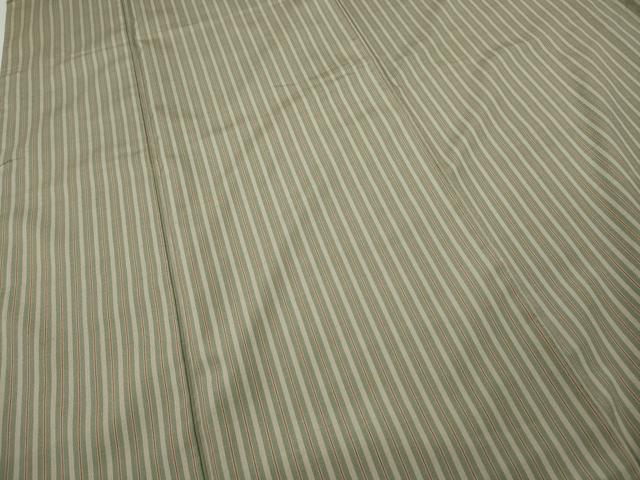 平和屋着物●上質な小紋 縞 正絹 逸品 CABH9756ut