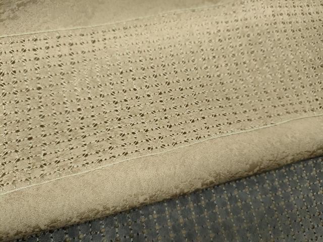 平和屋着物●中国三大刺繍 スワトウ刺繍 訪問着 横段文 暈し染め 正絹 逸品 CABH9761ut