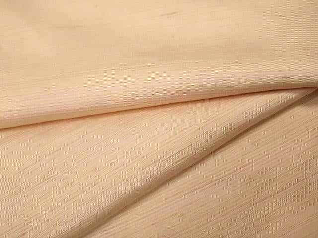 平和屋着物●紅花紬 米沢 霞文 正絹 逸品 CABH9763ut