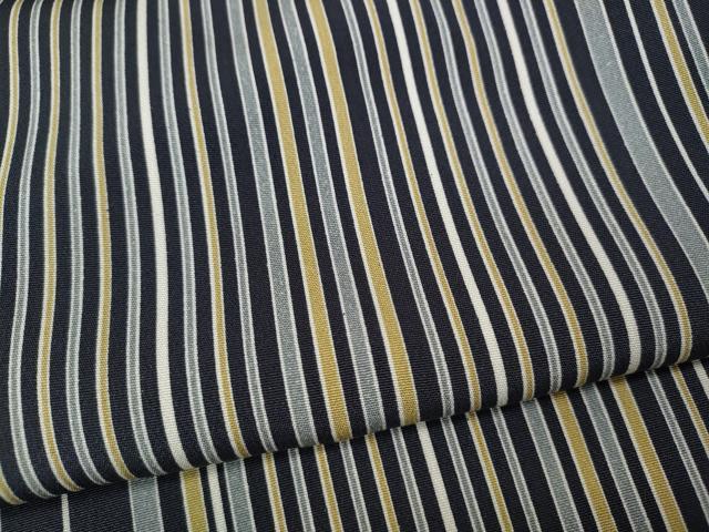 平和屋着物●上質な小紋 縞 正絹 逸品 CABH9778ut