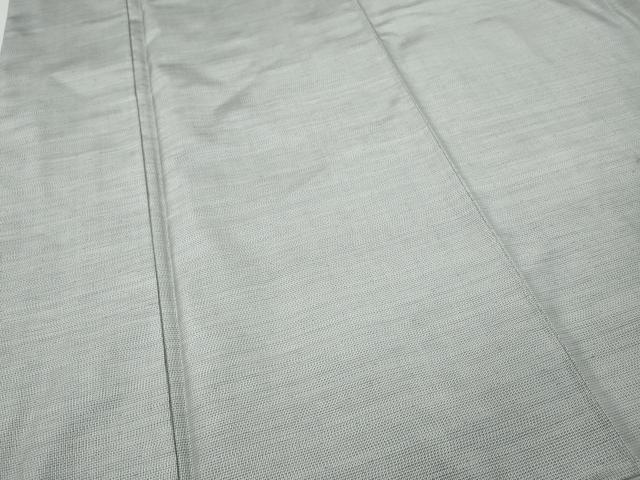 平和屋着物●本場大島紬 白大島 格子柄 正絹 逸品 CABH9779ut
