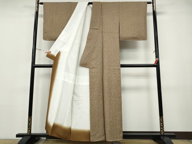平和屋着物●江戸小紋 鴛鴦流水文 正絹 逸品 未使用 CABH9780ut