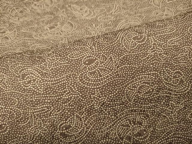 平和屋着物●江戸小紋 鴛鴦流水文 正絹 逸品 未使用 CABH9780ut