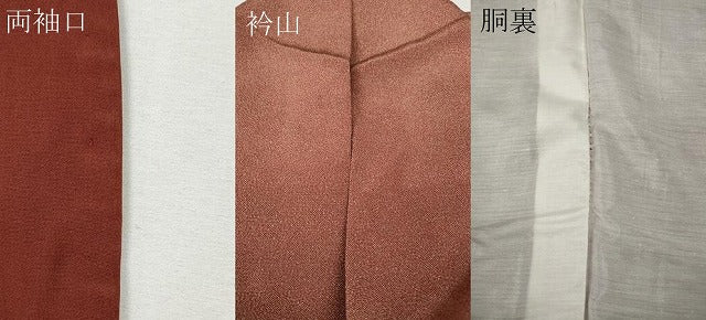 平和屋着物●江戸小紋 鮫小紋柄 鬼しぼ縮緬 正絹 逸品 CABH9803ut
