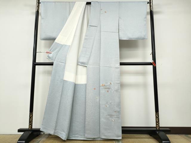 平和屋着物●訪問着 刺繍 打ち出の小槌 舞花文 金彩 正絹 逸品 CABH9810ut